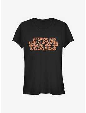 Star Wars Star Wars Logo Cheetah Fill Girls T-Shirt, , hi-res