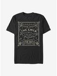 Star Wars The Mandalorian Child Tarot T-Shirt, BLACK, hi-res