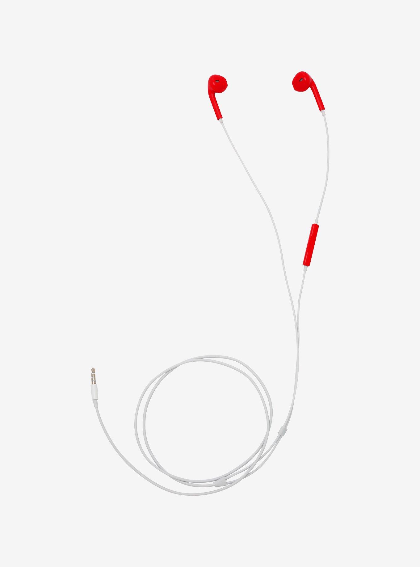 Red Earbuds, , hi-res