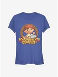 Nintendo Animal Crossing Villager Emblem Girls T-Shirt, ROYAL, hi-res