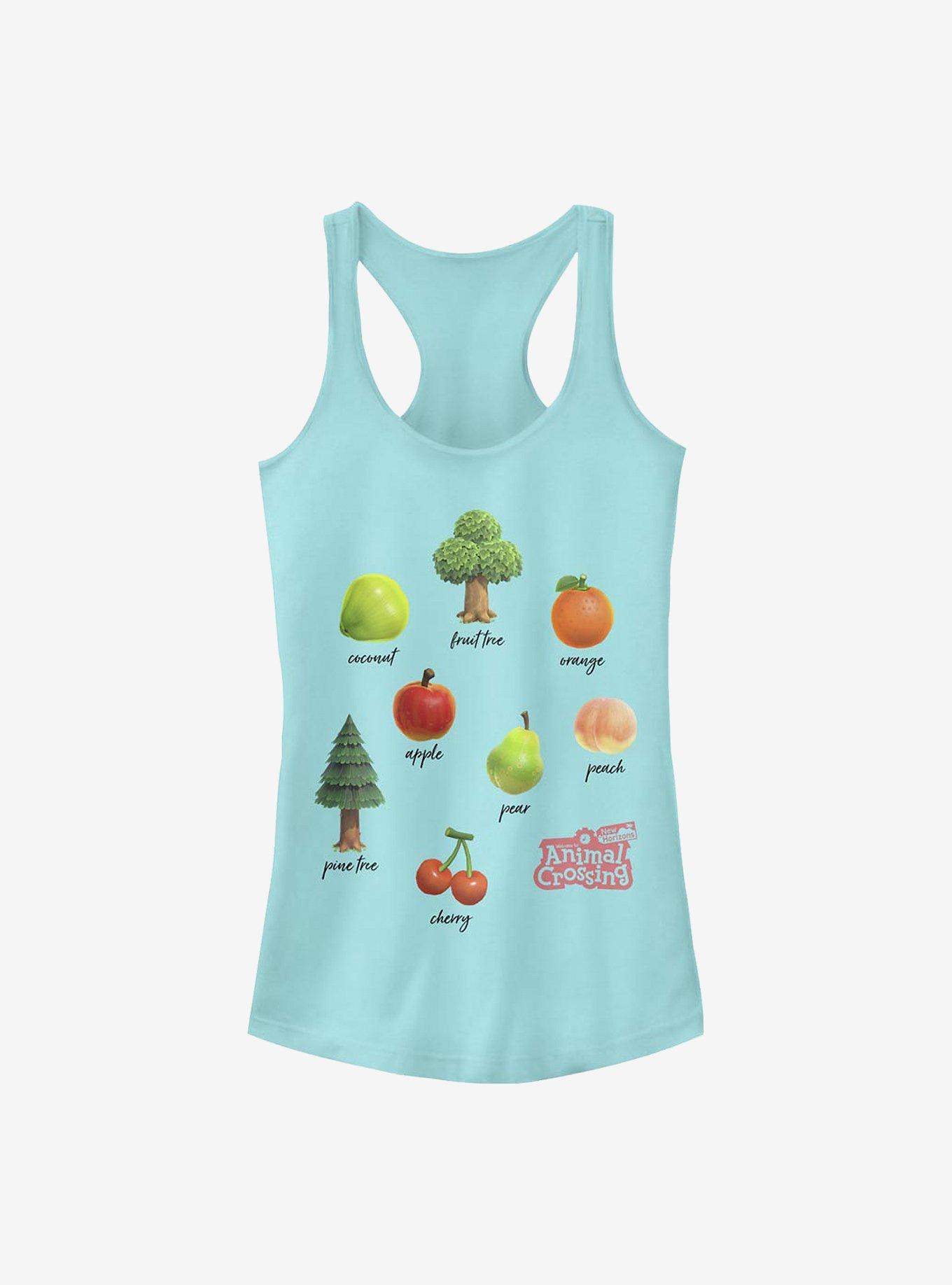 Nintendo Animal Crossing Fruits And Trees Girls Tank, , hi-res