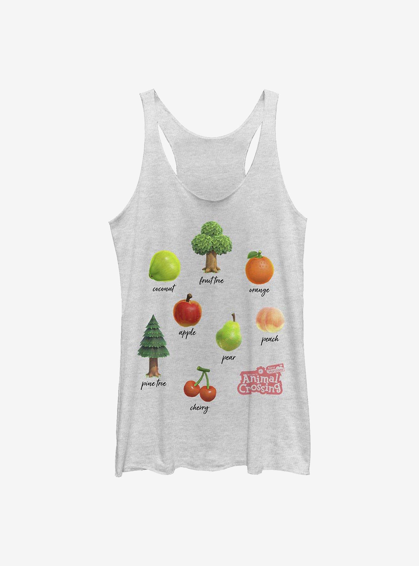 Nintendo Animal Crossing Fruits And Trees Girls Tank