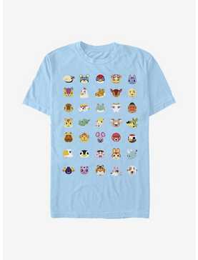 Nintendo Animal Crossing Character Heads T-Shirt, , hi-res
