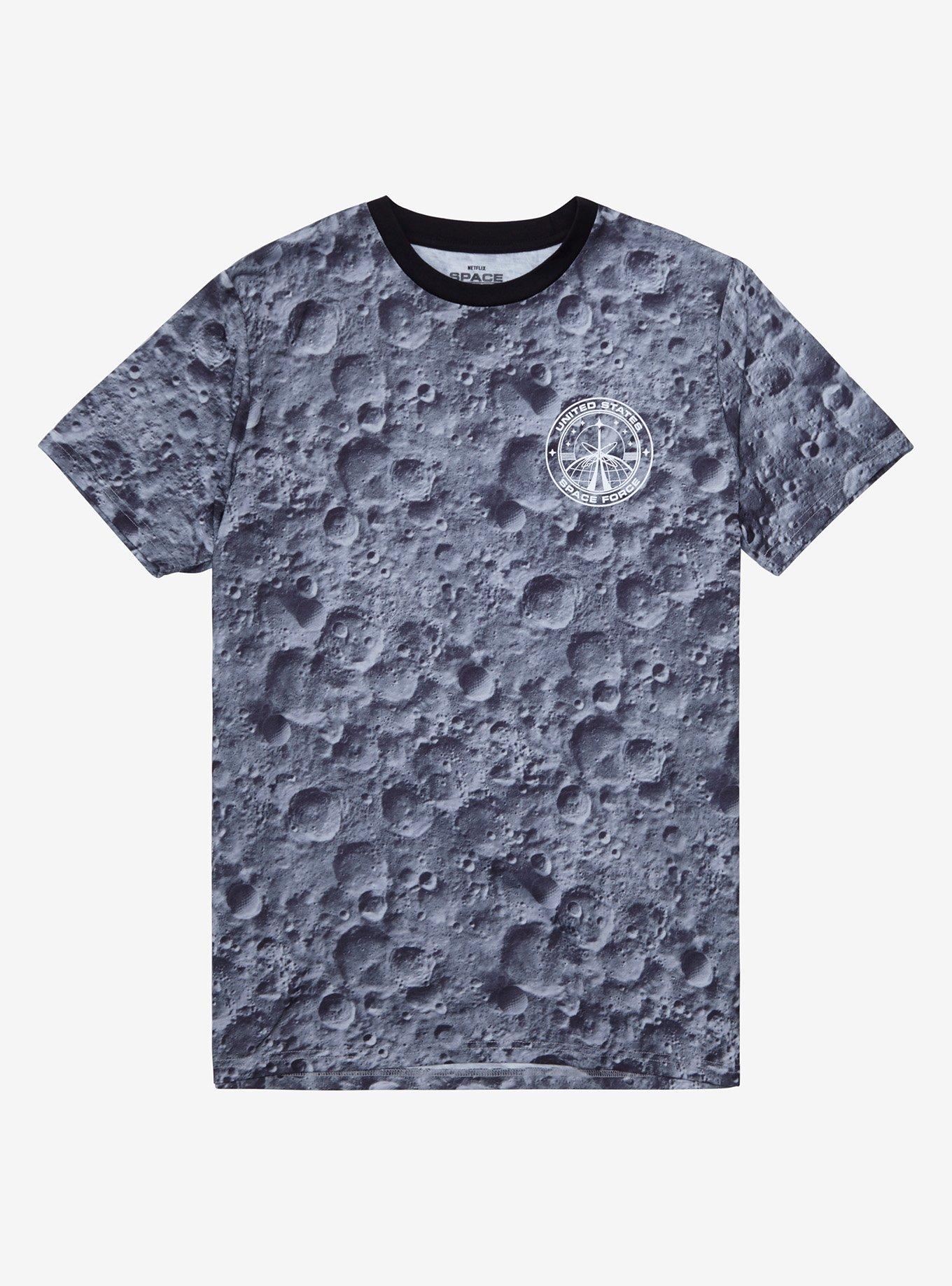 Space Force Moon Camo T-Shirt, MULTI, hi-res