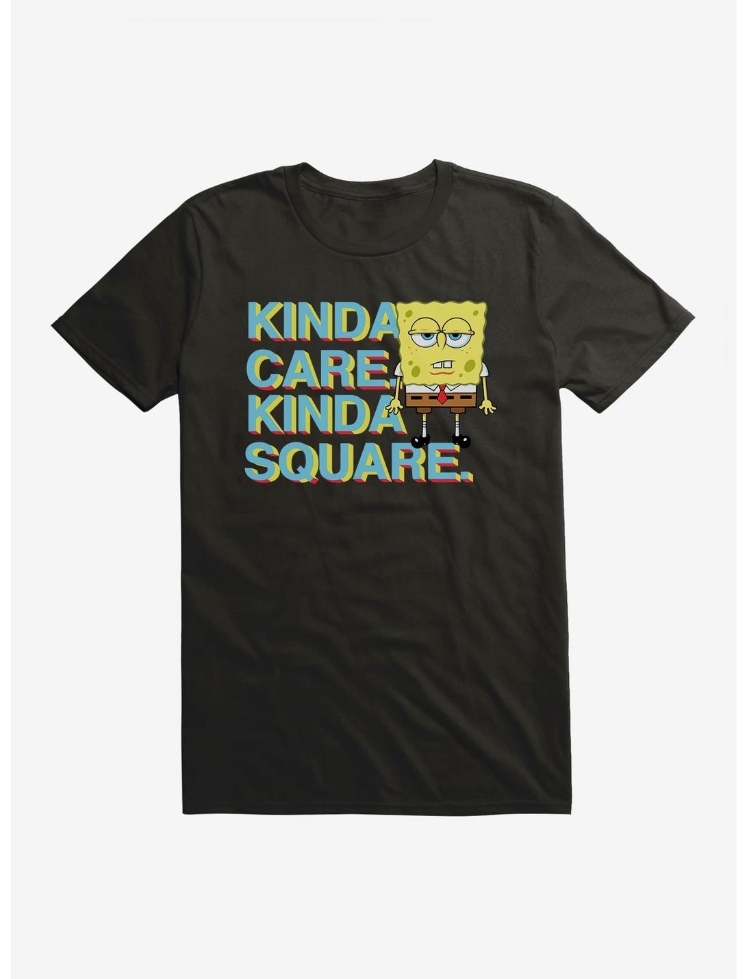 SpongeBob SquarePants Kinda Square T-Shirt, BLACK, hi-res