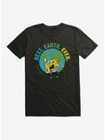 SpongeBob SquarePants Earth Day Best Earth Ever T-Shirt, BLACK, hi-res