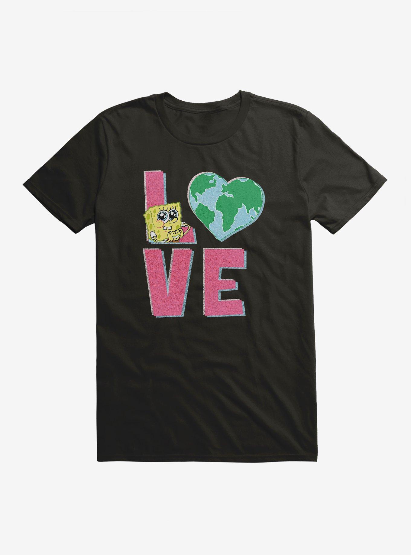 SpongeBob SquarePants Earth Day Love Eyes T-Shirt, , hi-res