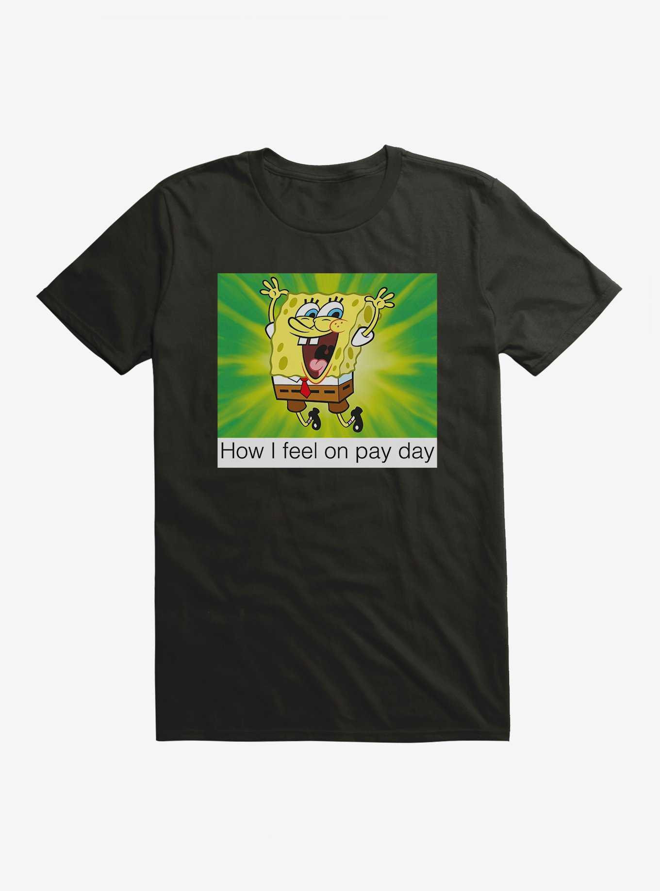 SpongeBob SquarePants Pay Day Meme T-Shirt, , hi-res