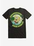 SpongeBob SquarePants Shamrockin' Your World T-Shirt, BLACK, hi-res