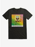 SpongeBob SquarePants Your Song Meme T-Shirt, BLACK, hi-res