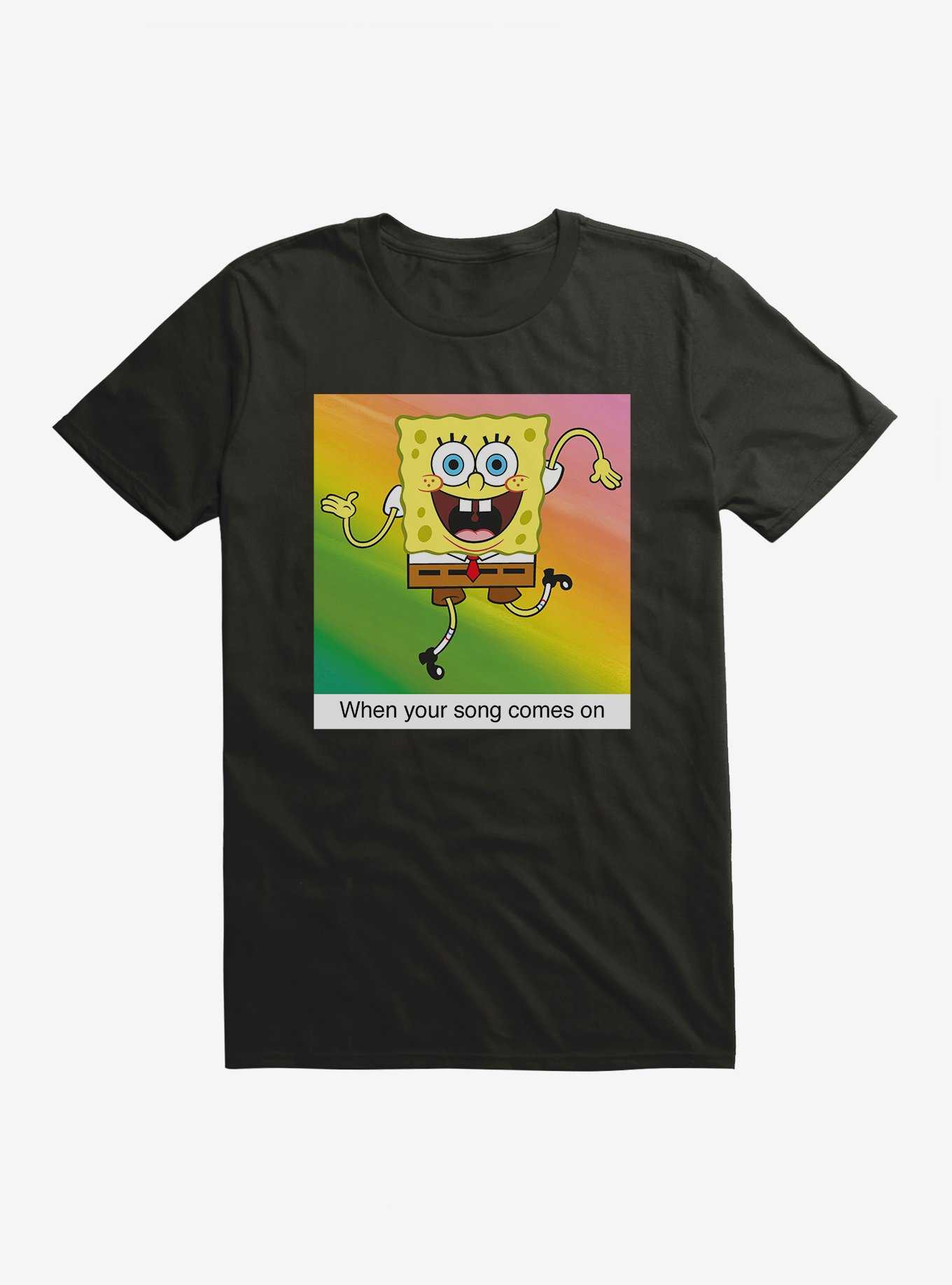 SpongeBob SquarePants Your Song Meme T-Shirt, , hi-res