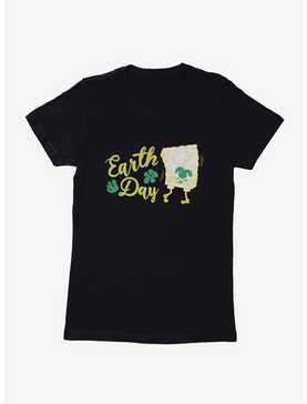 SpongeBob SquarePants Earth Day Gold Sketch Womens T-Shirt, , hi-res
