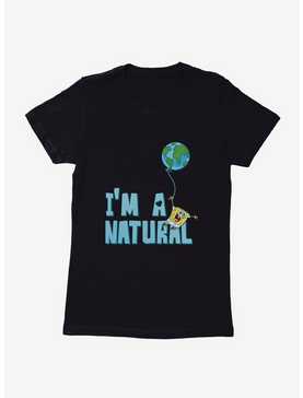 SpongeBob SquarePants Earth Day I'm A Natural Womens T-Shirt, , hi-res