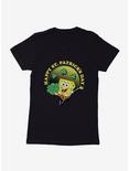 SpongeBob SquarePants Happy Saint Patrick's Day Dots Womens T-Shirt, BLACK, hi-res