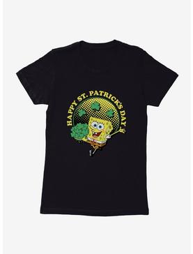 SpongeBob SquarePants Happy Saint Patrick's Day Dots Womens T-Shirt, , hi-res