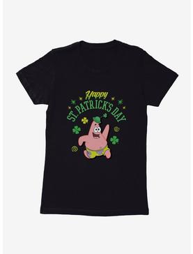 SpongeBob SquarePants Happy Saint Patrick's Day Hat Womens T-Shirt, , hi-res