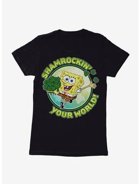 SpongeBob SquarePants Shamrockin' Your World Womens T-Shirt, , hi-res