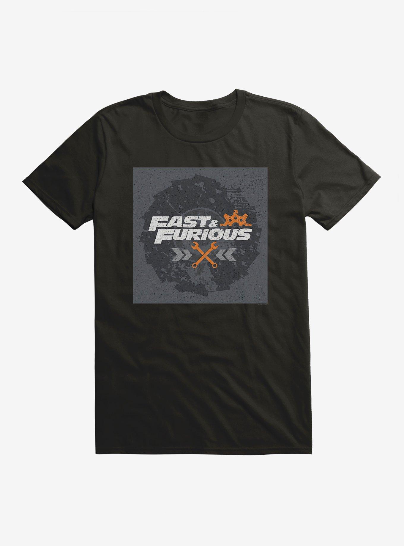 Fast & Furious Gear Wrench T-Shirt, BLACK, hi-res