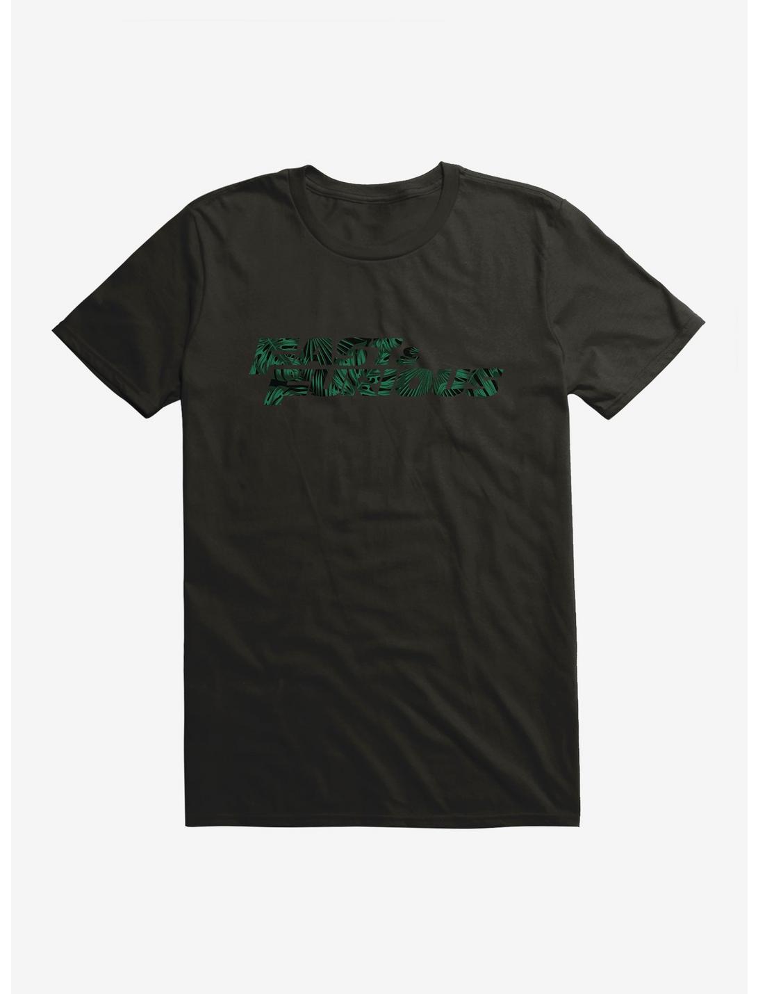 Fast & Furious Palm Leaf T-Shirt, BLACK, hi-res