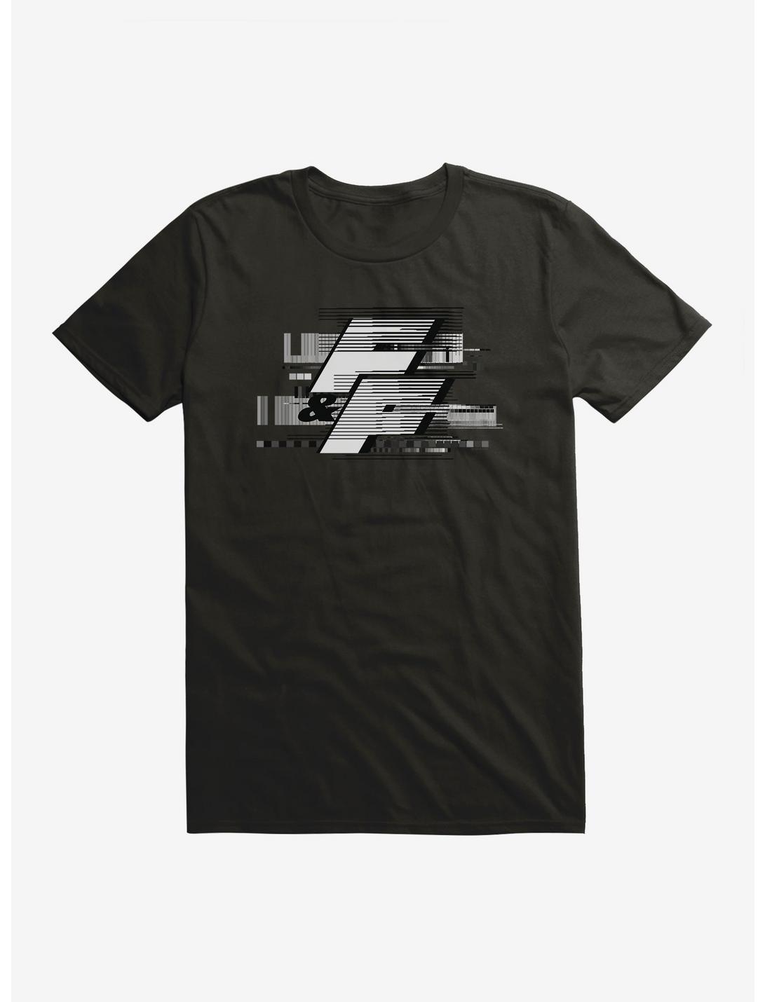 Fast & Furious Tile Logo T-Shirt, BLACK, hi-res