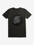 Fast & Furious Linear Logo Circle T-Shirt, BLACK, hi-res
