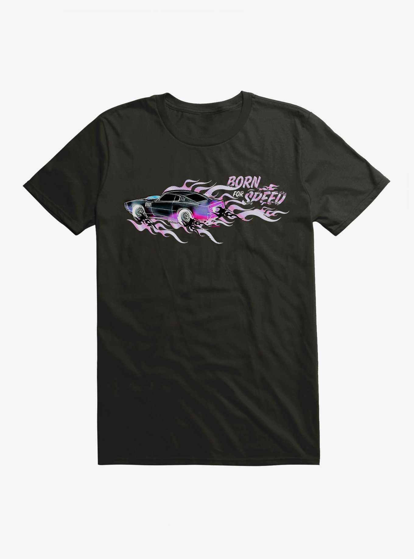 Fast & Furious Born For Speed Flames T-Shirt, , hi-res