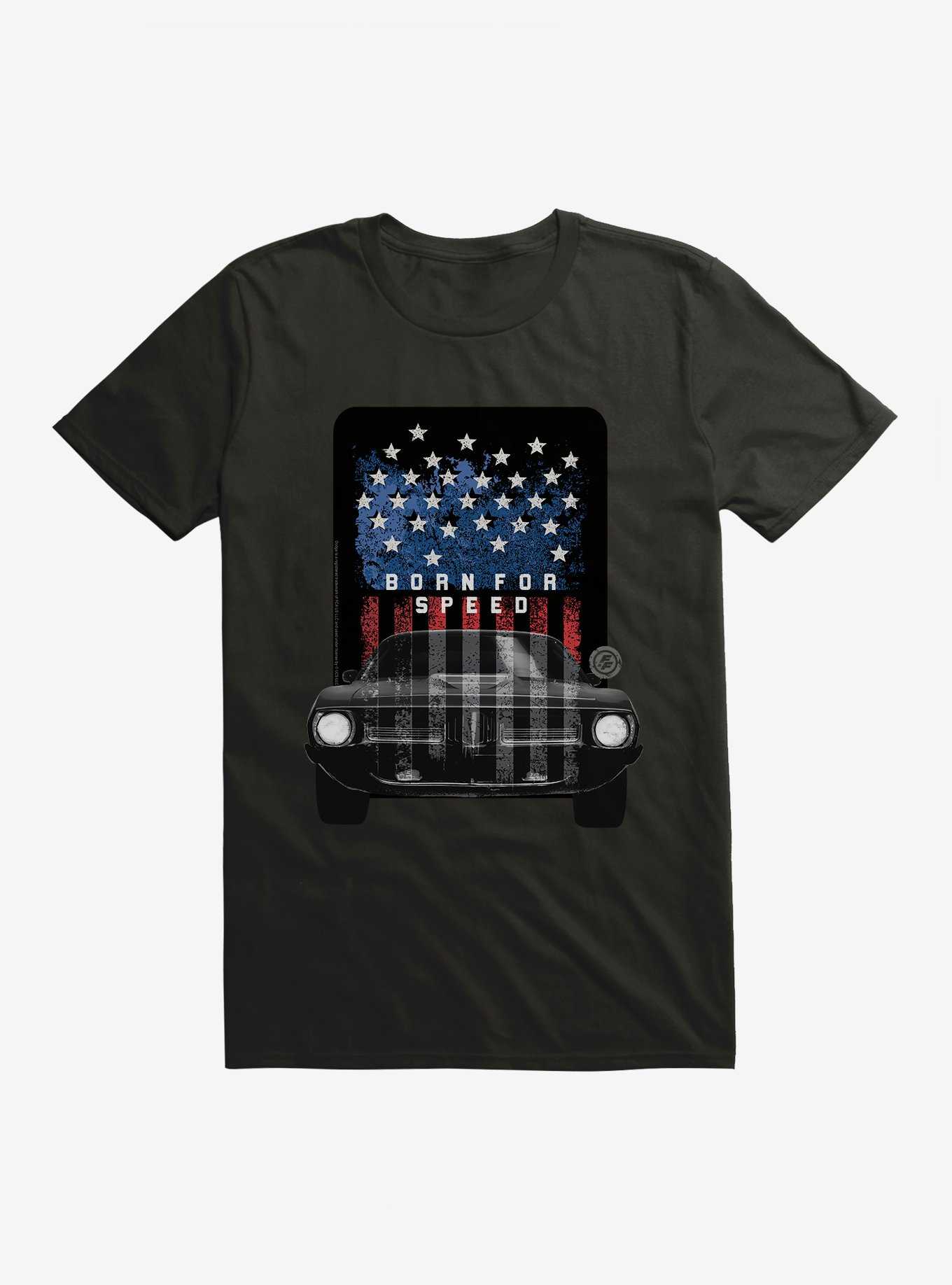 Fast & Furious Born For Speed Patriotic T-Shirt, , hi-res