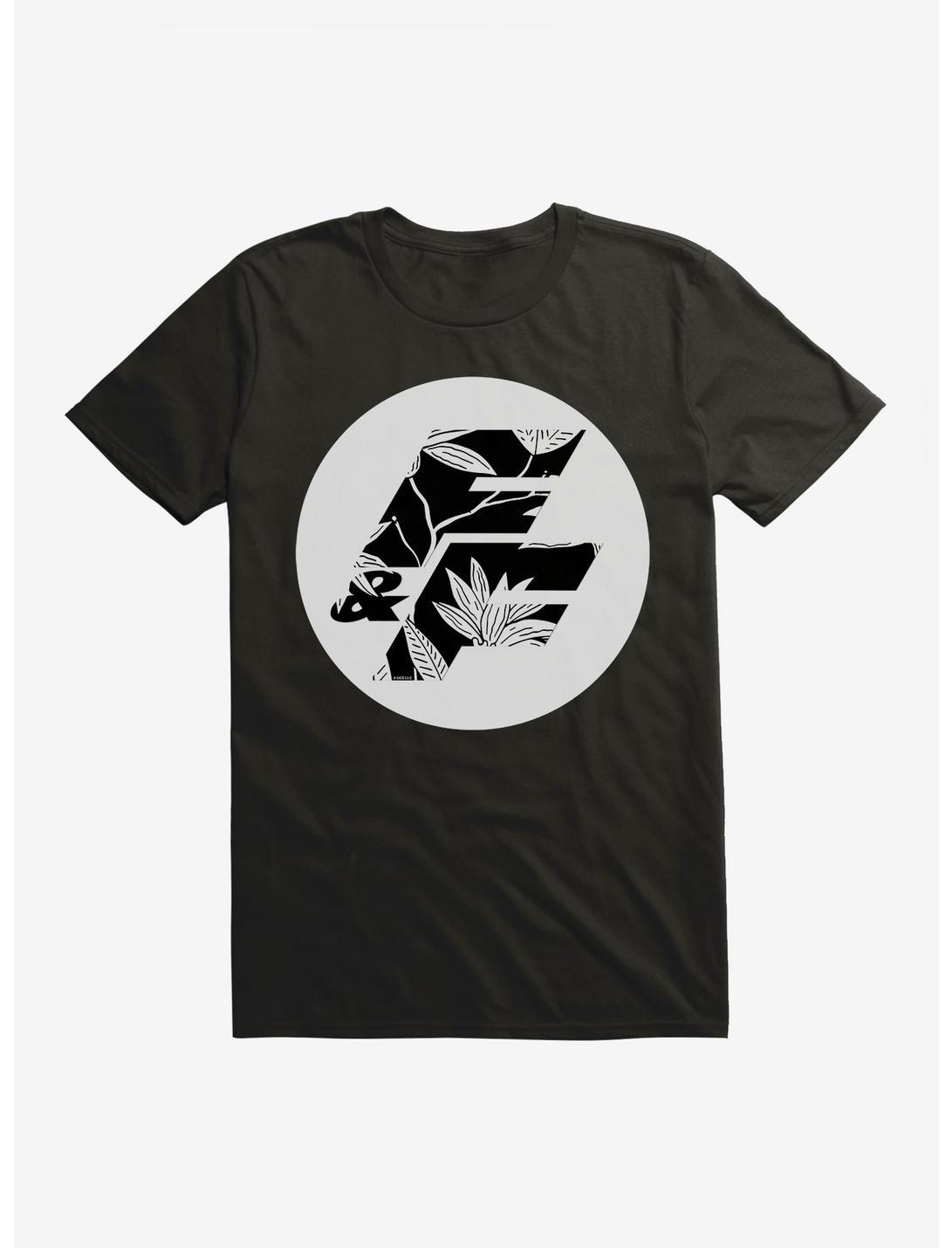 Fast & Furious Grayscale Tropic Logo T-Shirt, BLACK, hi-res