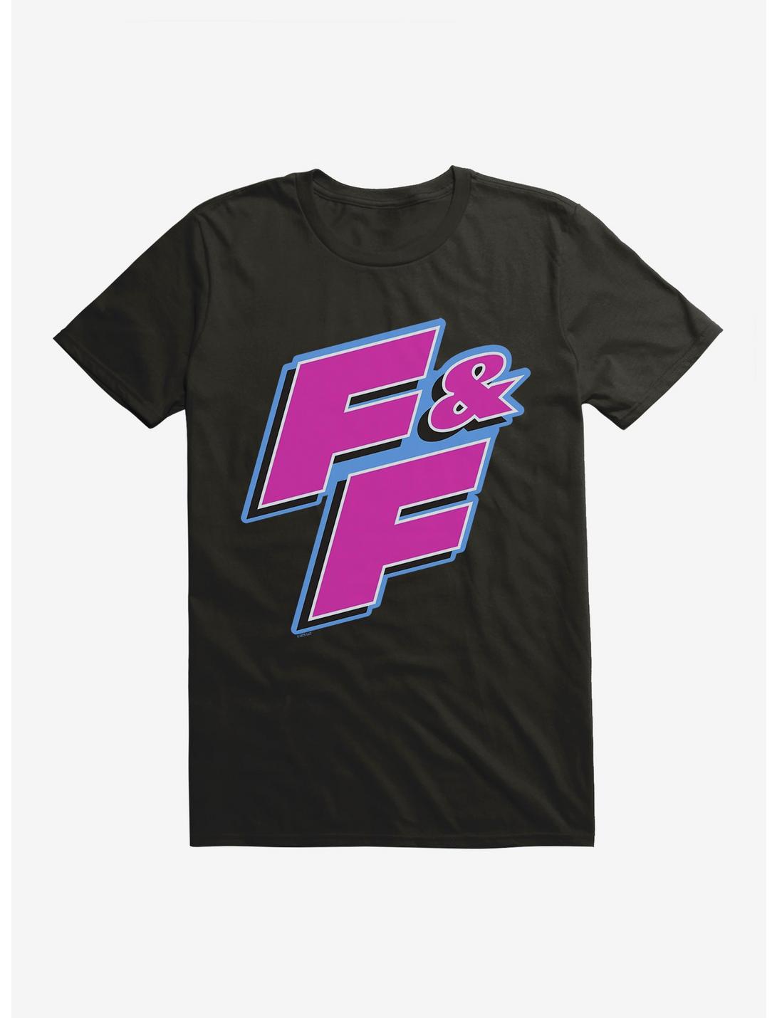 Fast & Furious Pink F&F Logo T-Shirt, BLACK, hi-res