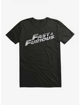 Fast & Furious Title Metallic Script T-Shirt, , hi-res