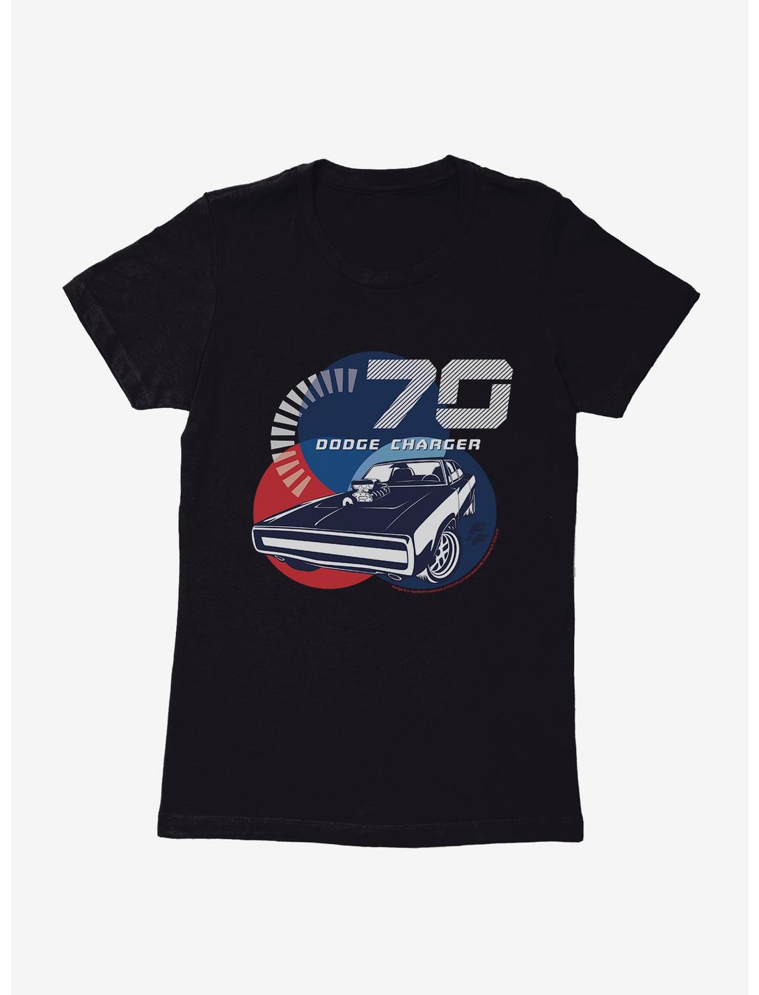 Fast & Furious 1970 Charger Gauge Womens T-Shirt, BLACK, hi-res