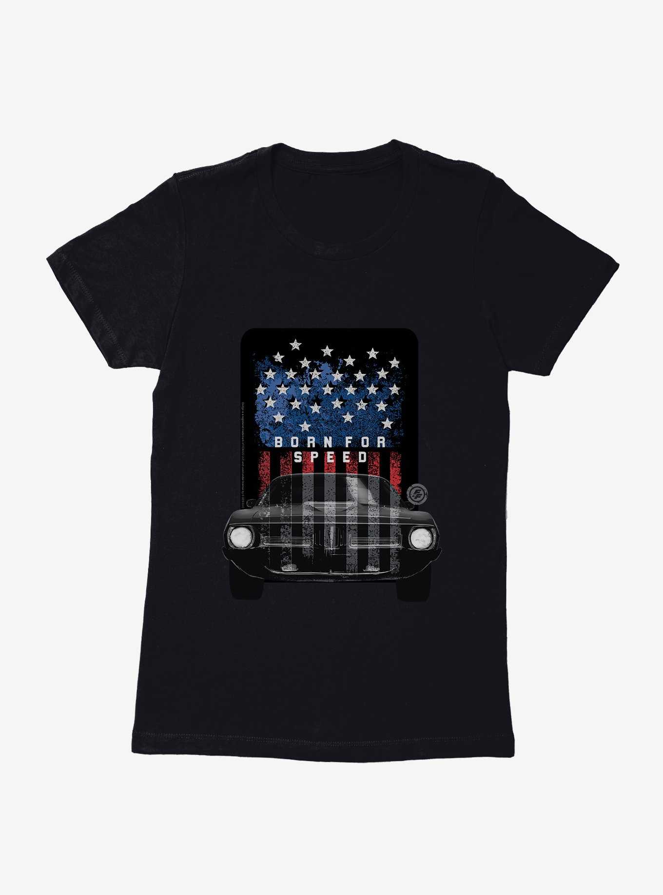 Fast & Furious Born For Speed Patriotic Womens T-Shirt, , hi-res