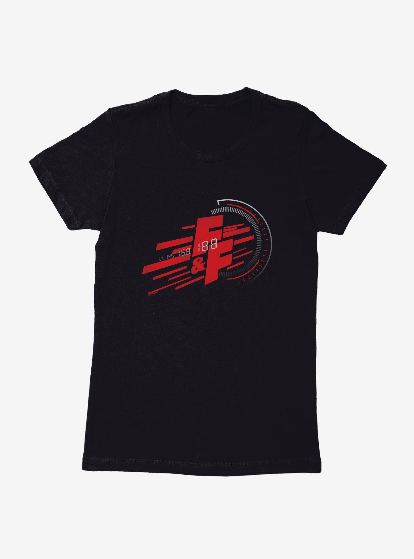 Fast & Furious Drift Logo Womens T-Shirt, BLACK, hi-res