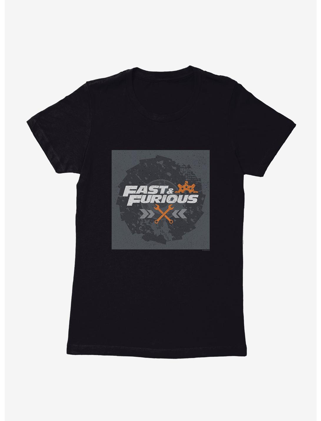 Fast & Furious Gear Wrench Womens T-Shirt, BLACK, hi-res