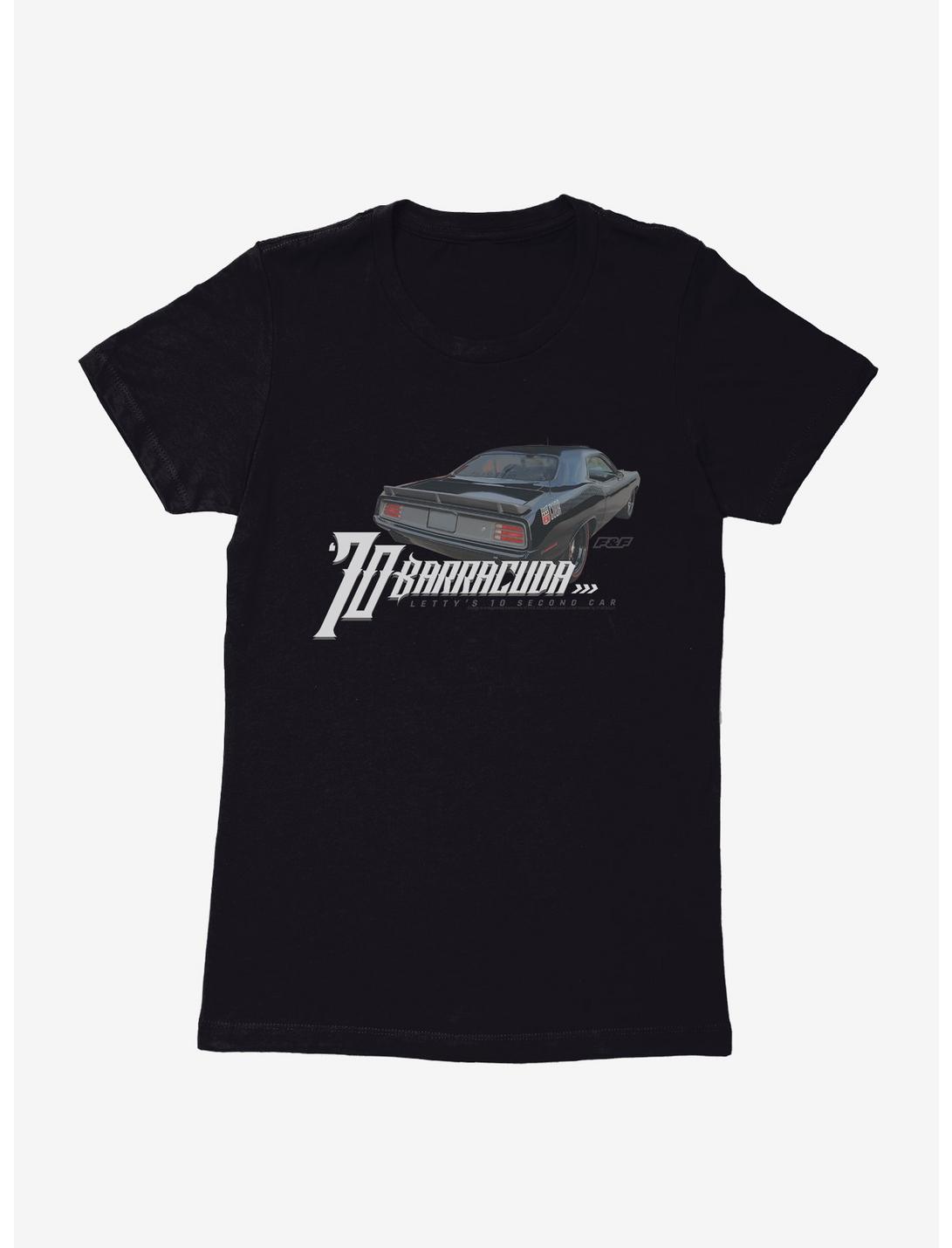 Fast & Furious '70 Barracuda Womens T-Shirt, BLACK, hi-res
