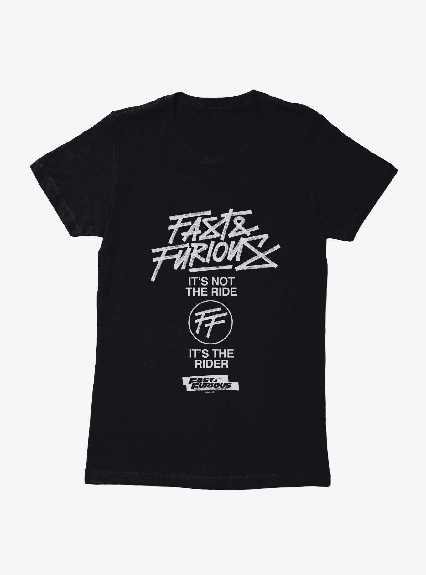 Fast & Furious It's The Rider FF Logo Womens T-Shirt, , hi-res