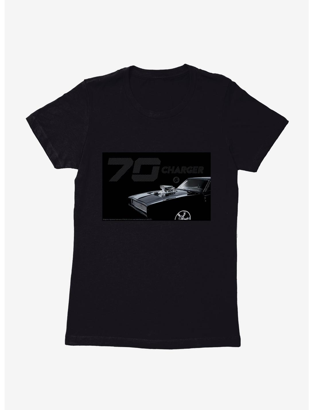 Fast & Furious '70 Charger Womens T-Shirt, BLACK, hi-res