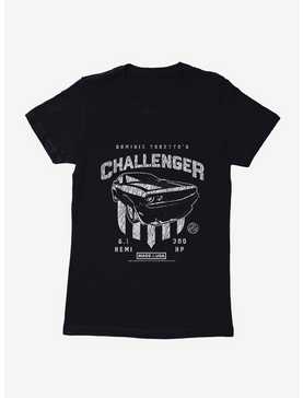 Fast & Furious Toretto's Challenger Specs Womens T-Shirt, , hi-res