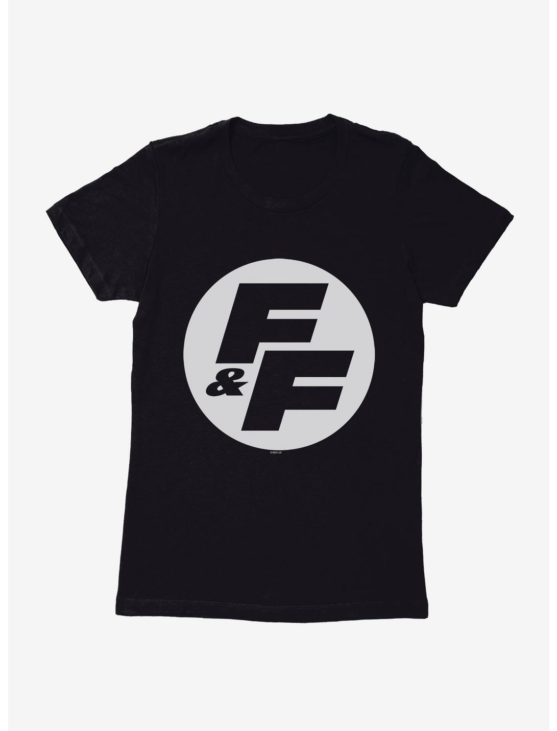 Fast & Furious F&F Logo Womens T-Shirt, BLACK, hi-res