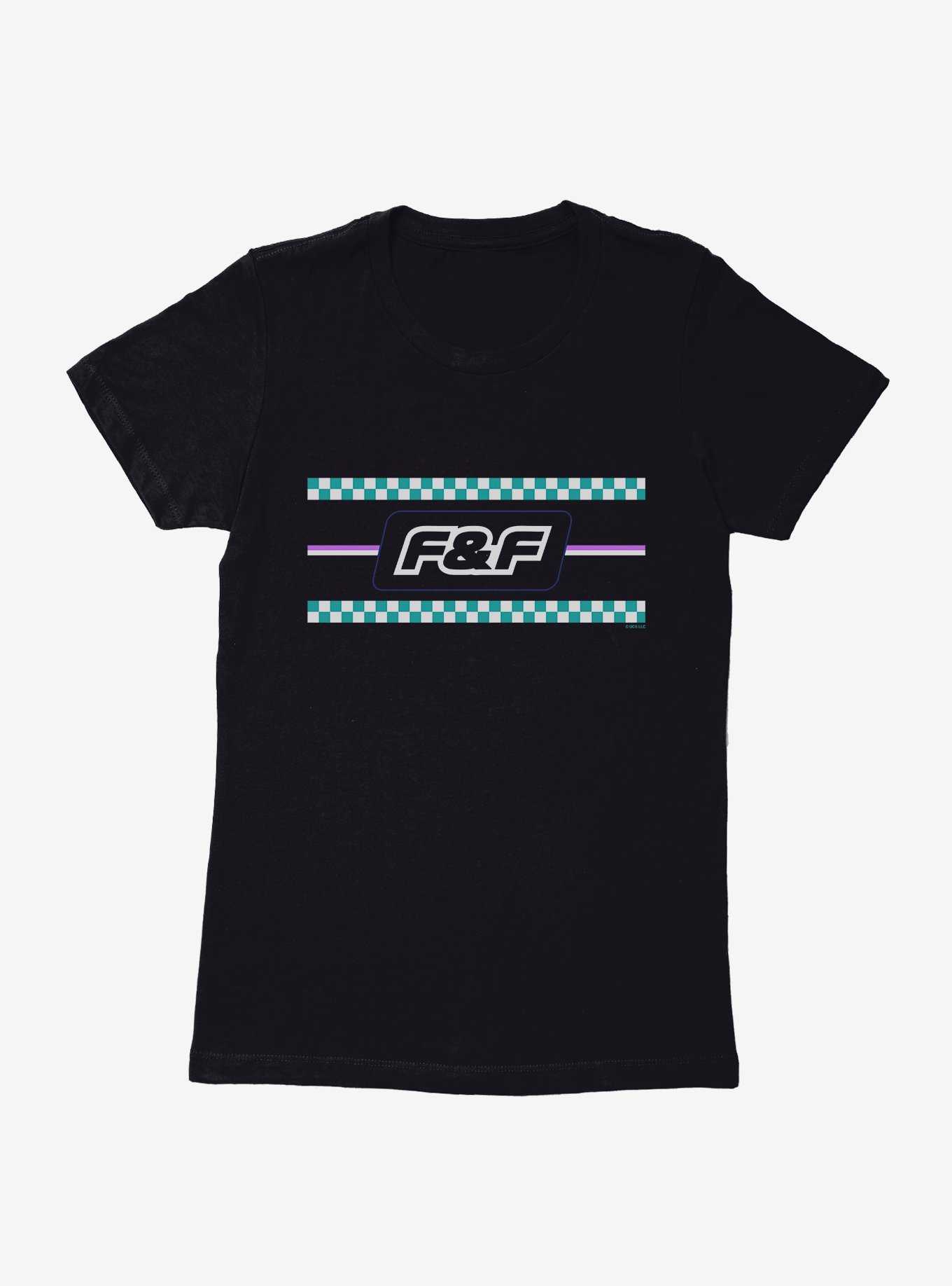 Fast & Furious Logo Racetrack Womens T-Shirt, , hi-res