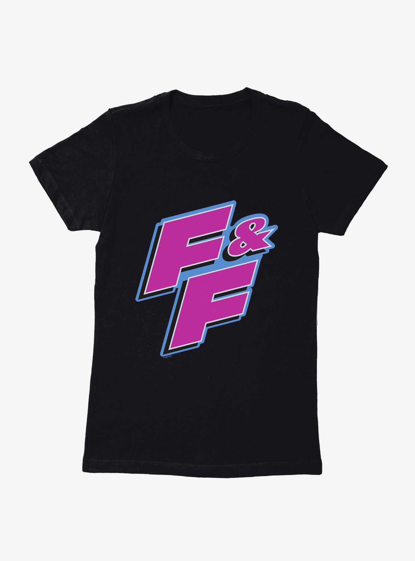 Fast & Furious Pink F&F Logo Womens T-Shirt, , hi-res