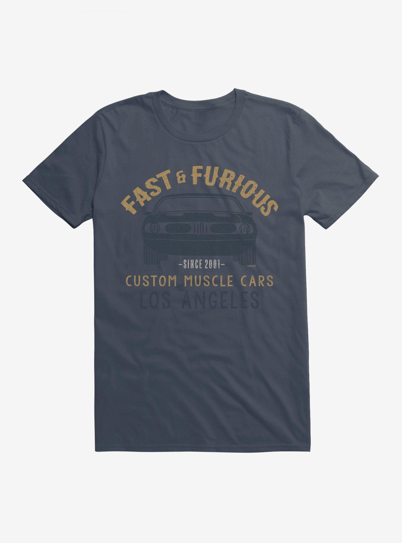 Fast & Furious Custom Since 2001 T-Shirt, , hi-res