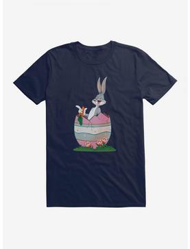 Looney Tunes Easter Bugs Bunny Carrot T-Shirt, MIDNIGHT NAVY, hi-res