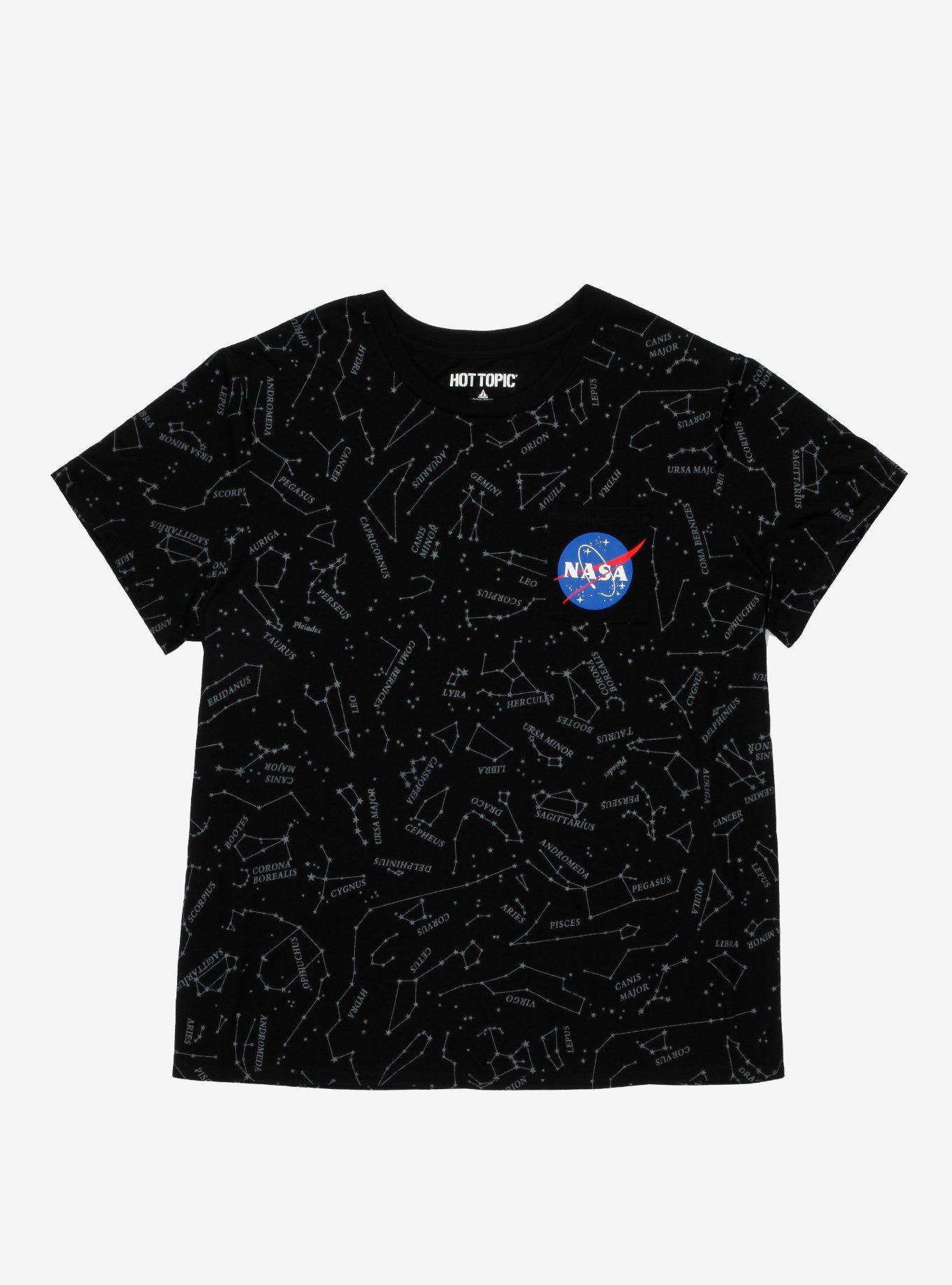 NASA Constellation Girls T-Shirt Plus Size, MULTI, hi-res
