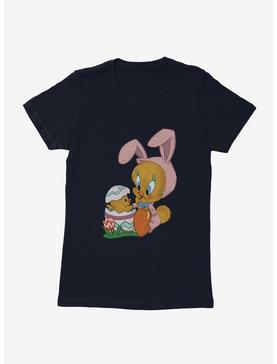 Looney Tunes Easter Baby Chick Tweety Womens T-Shirt, MIDNIGHT NAVY, hi-res