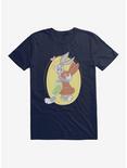 Looney Tunes Easter Bugs Bunny Chocolate Gift T-Shirt, MIDNIGHT NAVY, hi-res