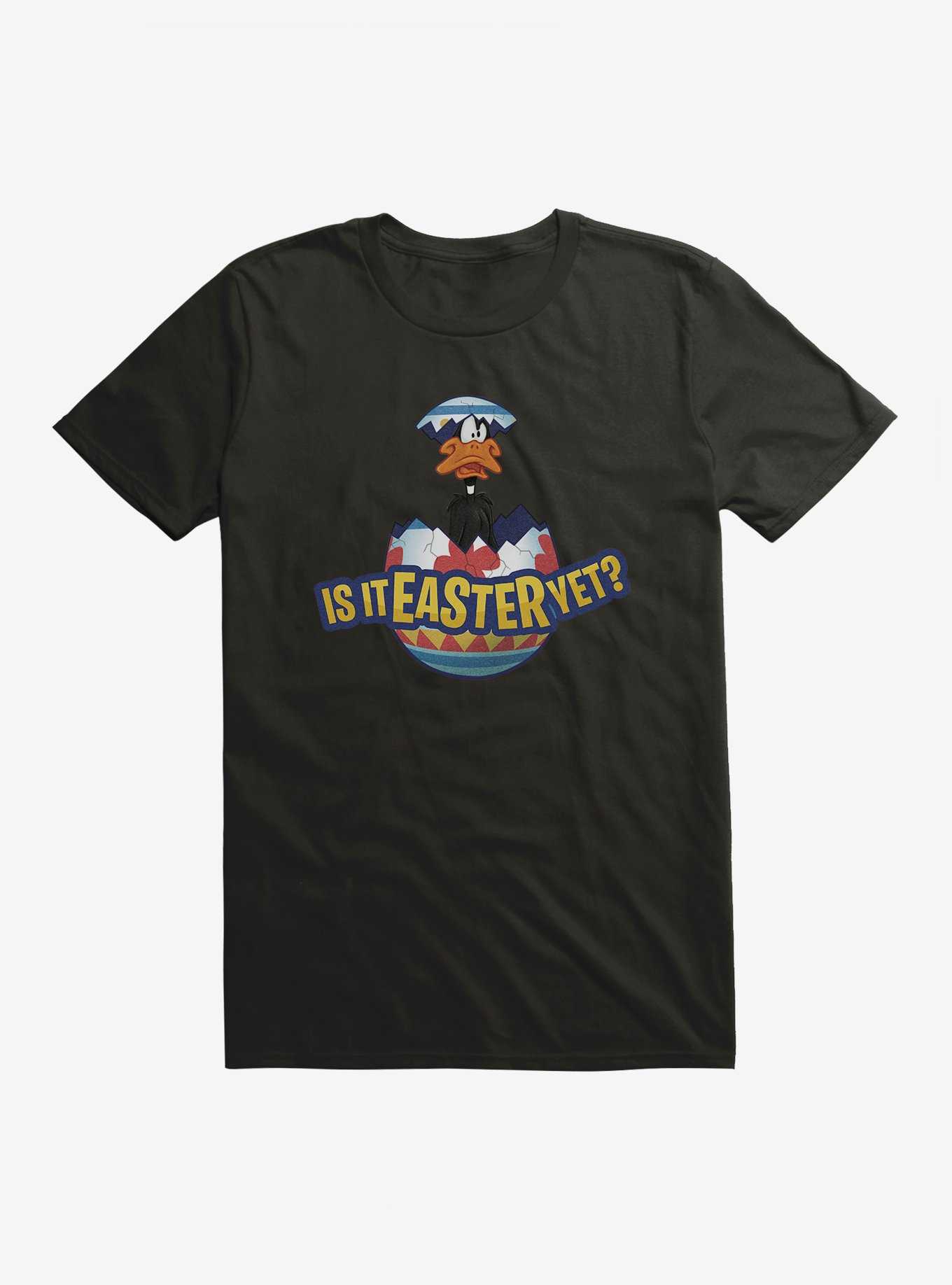 Looney Tunes Easter Daffy Duck Is It Easter Yet? T-Shirt, , hi-res