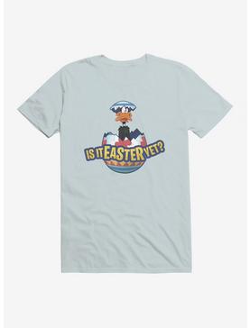 Looney Tunes Easter Daffy Duck Is It Easter Yet? T-Shirt, LIGHT BLUE, hi-res