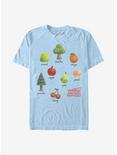 Animal Crossing: New Horizons Fruit And Trees T-Shirt, LT BLUE, hi-res