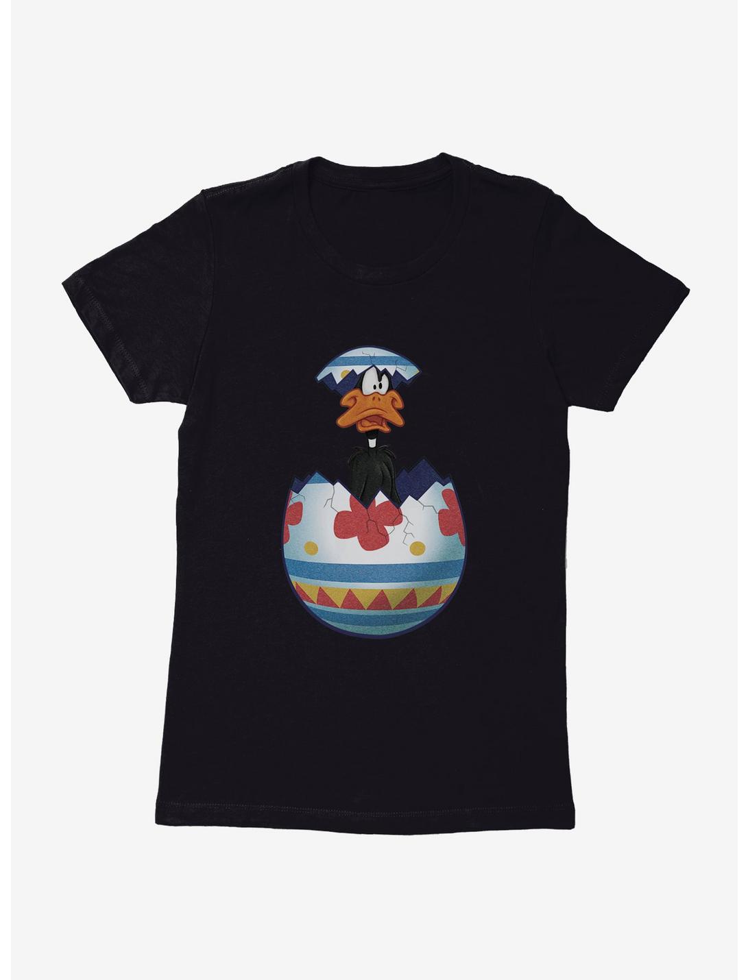 Looney Tunes Easter Daffy Duck Womens T-Shirt, BLACK, hi-res